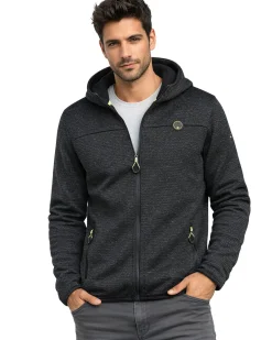 Geographical Norway Tobias fleecetakki - Tummanharmaa Discount