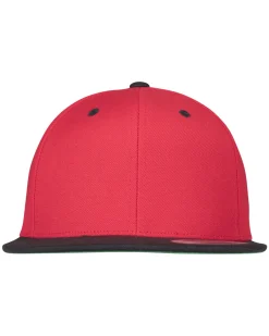 FLEXFIT 2-Tone classic snapback - Punainen/Musta Clearance