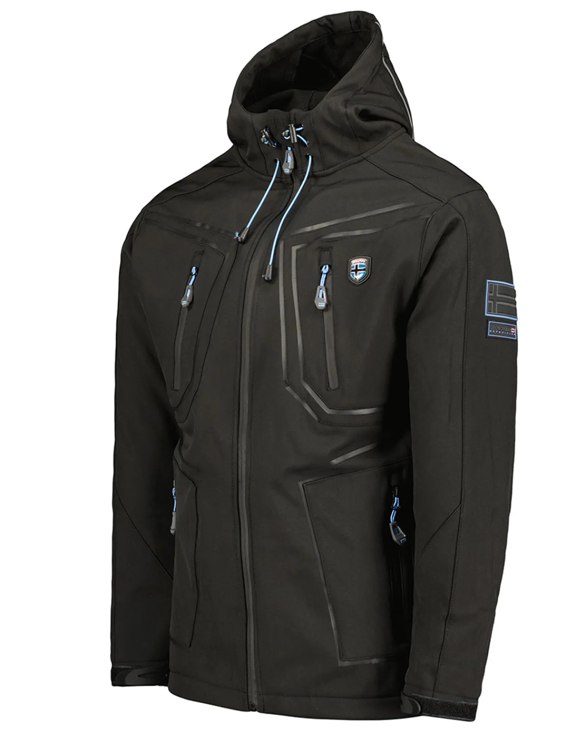 Geographical Norway Topere softshelltakki - Musta Outlet