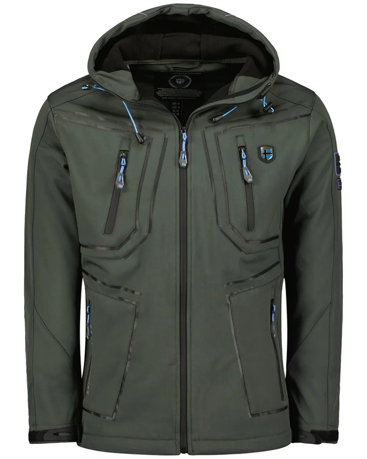Geographical Norway Topere softshelltakki - Tummanharmaa Hot