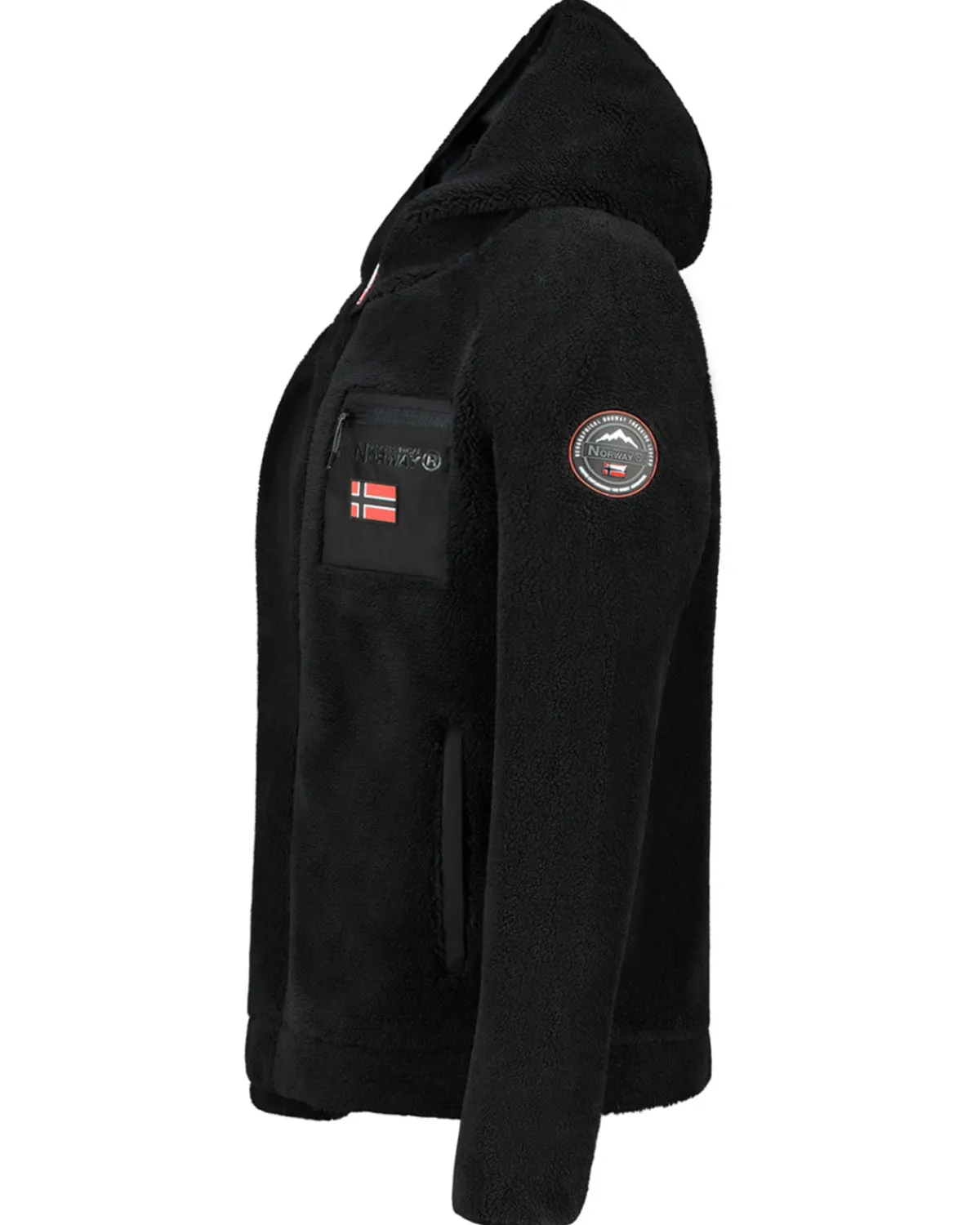 Geographical Norway Udaf teddytakki - Musta Sale