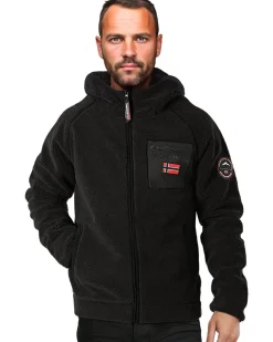 Geographical Norway Udaf teddytakki - Musta Sale