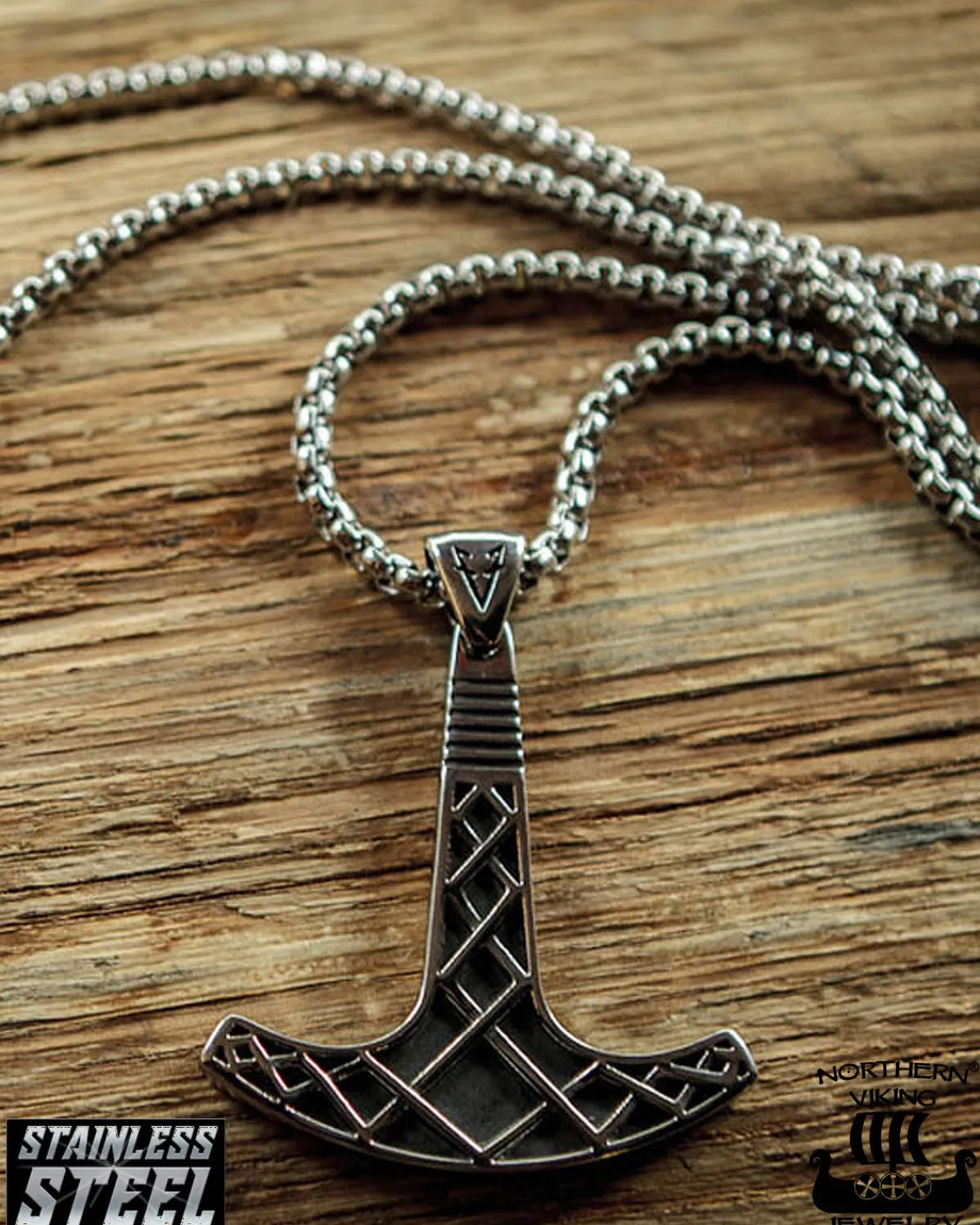 Northern Viking Jewelry Ukonvasara By Johan Thorolf kaulakoru - Teräs Online