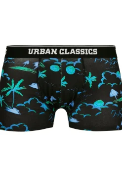 Urban Classics Urban bokserit 3-pack - Island/Lime/Harmaa Clearance