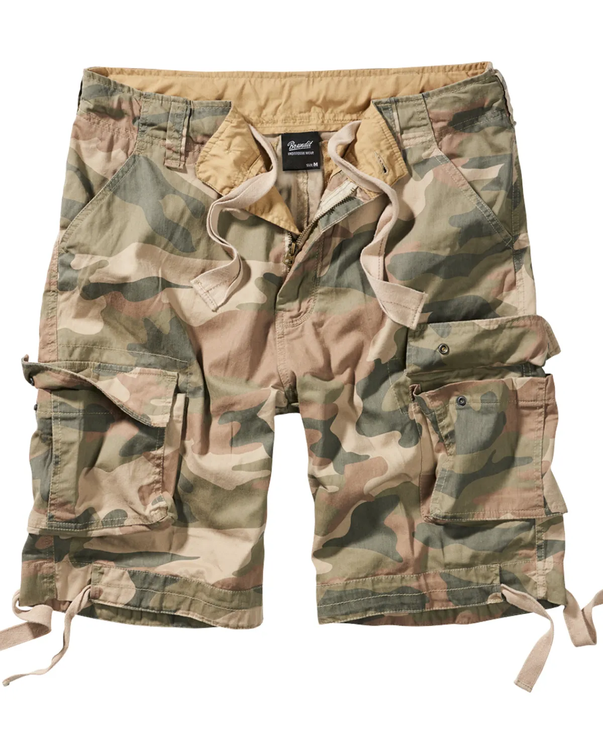 Brandit Urban legend reisitaskushortsit - Beige camo Clearance