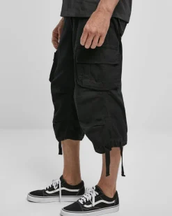 Brandit Urban legend 3/4 reisitaskushortsit - Musta Outlet