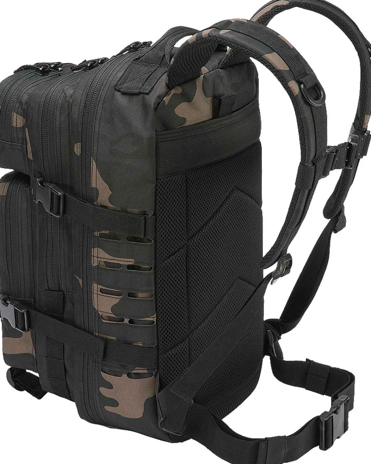 Brandit US Cooper Lasercut reppu Medium - Tumma Camo Hot