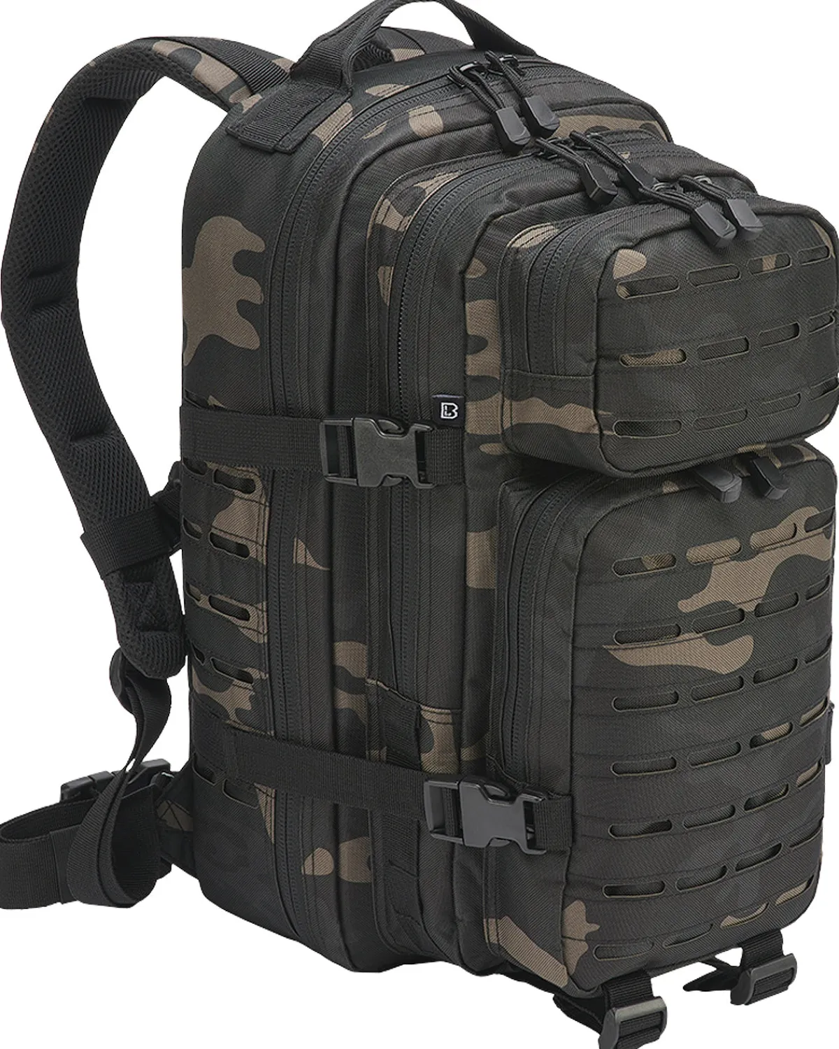 Brandit US Cooper Lasercut reppu Medium - Tumma Camo Hot