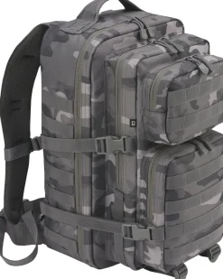 Brandit US Cooper reppu Large - Harmaa Camo Grey camo
