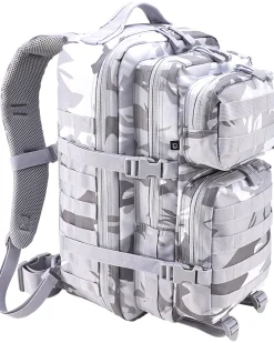 Brandit US Cooper reppu Large - Valkoinen camo Best