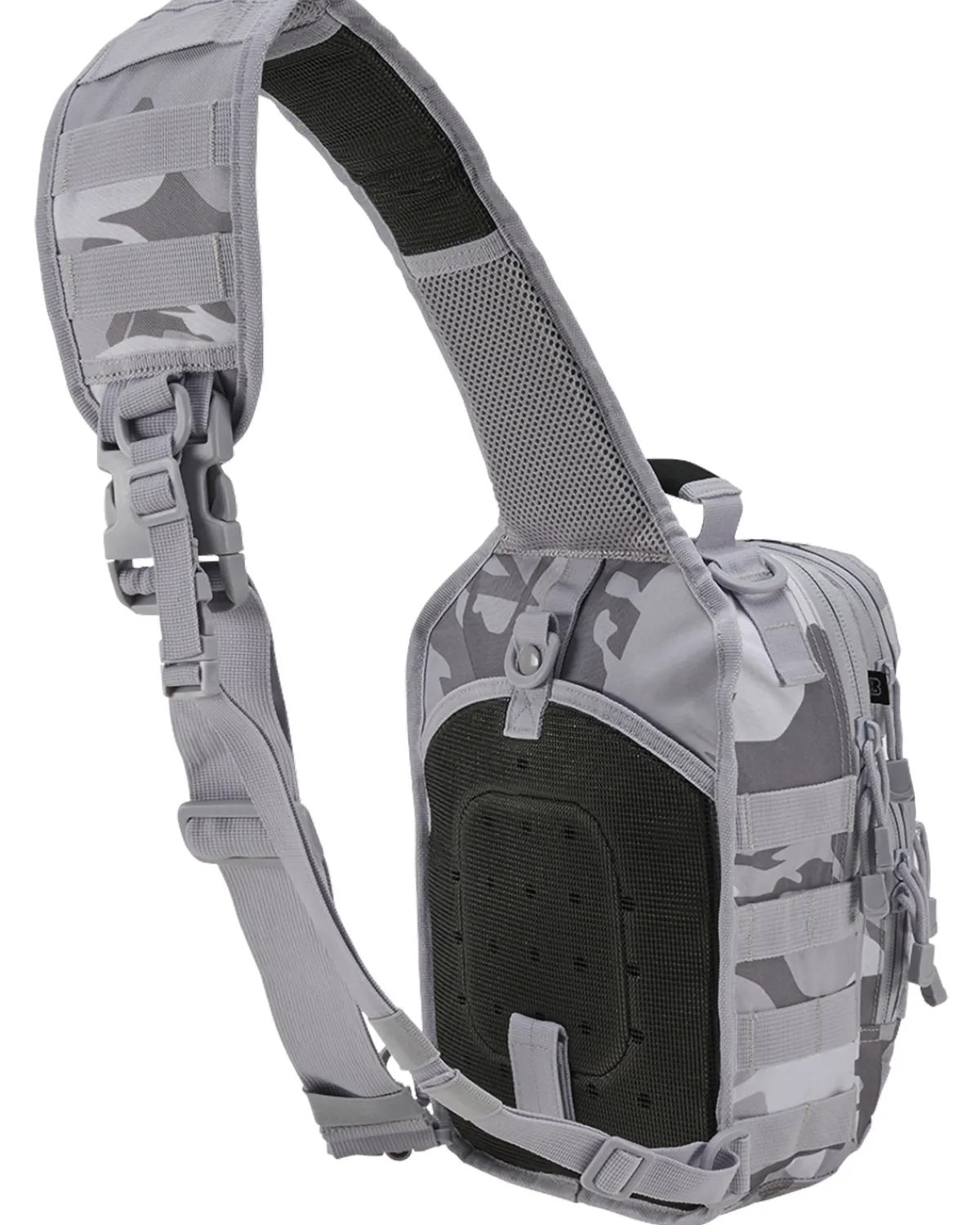 Brandit US Cooper Sling reppu - Valkoinen camo