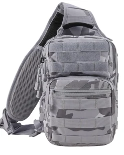 Brandit US Cooper Sling reppu - Valkoinen camo