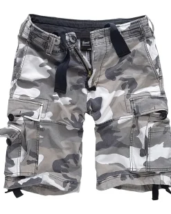 Brandit Vintage reisitaskushortsit - Valkoinen Camo Discount