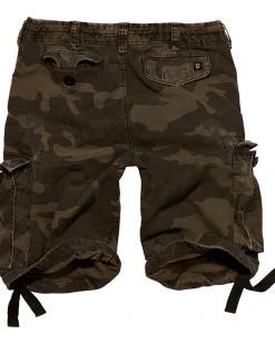 Brandit Vintage reisitaskushortsit - Tumma Camo Outlet