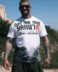 Yakuza Ink Weapons t-paita - Valkoinen Best