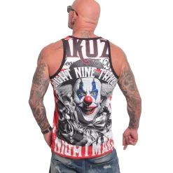 Yakuza Ink Welcome Mesh hihaton - Valkoinen Sale