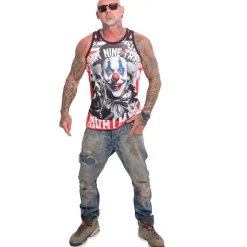 Yakuza Ink Welcome Mesh hihaton - Valkoinen Sale