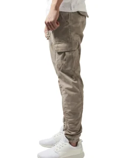 Urban Classics Zane reisitaskuhousut - Beige camo