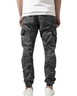 Urban Classics Zane reisitaskuhousut - Harmaa camo New